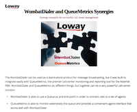 WombatDialer and QueueMetrics Asterisk softwares synergy for successful call center management